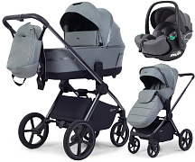 Детская коляска Rant Falcon Soft Therm 3 в 1 с автокреслом Evomax Grey Olive