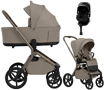 Коляска 4 в 1 Sweet Baby SBL Orso New + автокресло Premier Plus Black Beige Neo