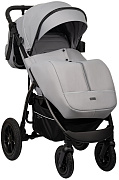 Детская прогулочная коляска Indigo Epica XL Air с сумкой 2026 светло-серый