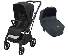 Детская коляска Maxi-Cosi Leona²  Oria 2 в 1 1204390110 Twillic Black/1507750111 Essential Graphite