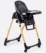 Детский стульчик для кормления Amarobaby Elegant черный
