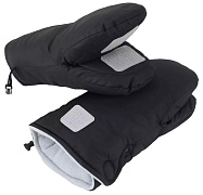 Рукавички на коляску Топотушки Нильс с липучками ЧЗ черный