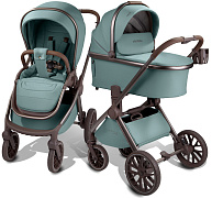 Детская коляска AmaroBaby Motus Premium Ecco Exclusive 2 в 1 лагуна