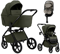 Коляска 3 в 1 Sweet Baby SBL Elegante Therma Colore + автокресло Premier Plus Begie Green