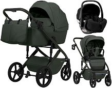 Коляска 3 в 1 Sweet Baby SBL Dolce + автокресло Premier Black Forest Green