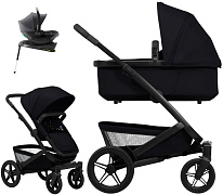 Детская коляска 4 в 1 Joolz Geo5 и автокресло Baby-Safe Core Midnight Grey2 и база Baby-Safe Core Space Black