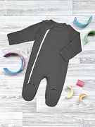 Комбинезон Mjolk Графитовый серый швы наружу 62