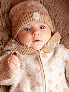 Шапка НаследникЪ Выжанова с отворотом НВ7021 ЧЗ капучино 36