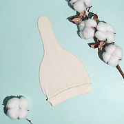 Шапочка гномик Vikalex Ажур экрю 36