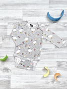 Боди Mjolk Гуси с длинным рукавом 62