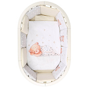 Комплект в детскую кроватку Альма-Няня Доброй ночи подушки 6 пр. сладкий сон new