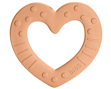 Прорезыватель Bibs Baby Bitie Heart 3100265 Peach
