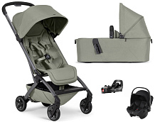 Коляска 2 в 1 Joolz Aer 2 и автокресло Baby-Safe Core Space Black и база Vario Base 5Z Sage green