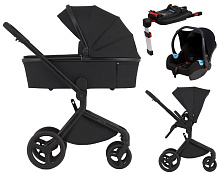 Детская коляска Anex Flo 4 в 1 и автокресло Biuco BC100B + База Anex Karwala ISOFix без адаптеров Lungo