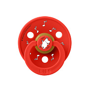 Пустышка латексная Bibs x Moomin Colour - Dancing, 0+ мес 10032290 Candy Apple