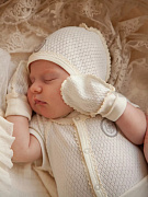 Чепчик НаследникЪ Выжанова Натуральный 09025-11003 ЧЗ 38