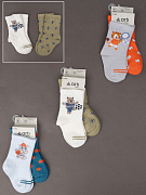 Носки Arti для мальчика с рисунком 2 пары 44147 K 10