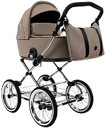 Детская коляска Roan Bass Next Classic d14 2.0 2 в 1 BSNC/90/2 Hazel/Black/руч.Black