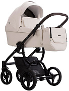 Детская коляска Bebetto Luca Pro 2 в 1 37 белая кожа