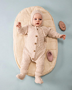 Комбинезон детский Loomknits LW5280 топленое молоко 56