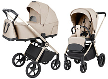 Коляска Carrello Ultra F CRL-6556 2 в 1 Polar Beige