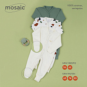 Комбинезон Rant Mosaic с кнопками 1675/1875 3 шт Green 62