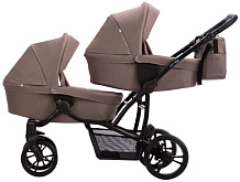 Детская коляска для двойни Bebetto 42 2 в 1 21 бежевый