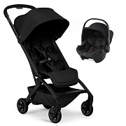 Прогулочная коляска Joolz Aer 2 и автокресло Baby-Safe Core Space Black Space black