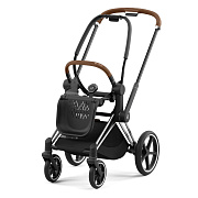 Рама (шасси) для коляски Cybex Priam IV с каркасом прогулочного блока Chrome Brown