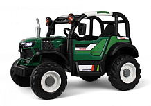 Детский электромобиль RiverToys B222CP DARK-GREEN/темно-зеленый