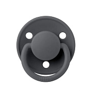 Пустышка силиконовая Bibs De Lux, 0+ 1010221 Iron