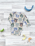 Боди Mjolk Grizzly Bears с длинным рукавом 56