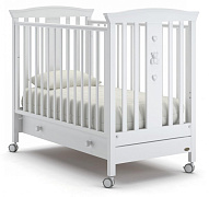 Детская кровать Erbesi Jolie белый