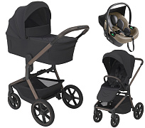 Детская коляска 3 в 1 Espiro Noble и автокресло PI Beige 10 majestic