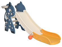 Горка Pituso Бэби с баскет. кольцом 175х65х90 Blue/Синий