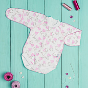 Боди Vikalex Зайчики длинный рукав 56