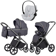 Коляска Carrello Vector CRL-6550 и автокресло Cybex Cloud G i-Size Fog Grey 3 в 1 Landscape Grey