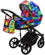 Детская коляска Adamex Rimini 2 в 1 RI-Y123 Lux Радуга