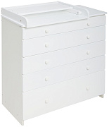 Детский пеленальный комод Tutis Classic VD33-0523201 белый