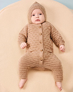 Комбинезон детский Loomknits LW5280 капучино 56