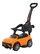 Детская каталка Sevillababy Daytona SL 3 в 1 с ручкой 2068-A orange/оранжевый