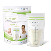 Пакеты Ardo Easy Store для хранения и замораживания грудного молока 25 шт.