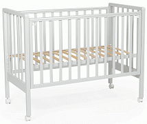 Детская кроватка Bebizaro Regency New колесо серый