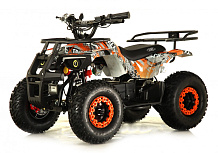 Детский электроквадроцикл RiverToys TIKI LUX оранжевый