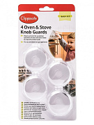 Защитный замок Clippasafe от включения комфорок плиты 4 шт. CL88 прозрачный