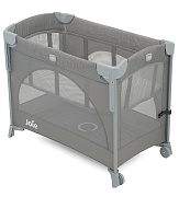 Детский манеж-кровать Joie Kubbie Sleep Foggy Gray