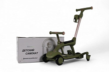 Детский cамокат-беговел RiverToys HB-111 HB-111-GREEN/зеленый