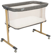 Колыбель Tutti Bambini ZiZee с колесами GTD Oak and Charcoal