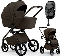 Коляска 3 в 1 Sweet Baby SBL Elegante Pro + автокресло Premier Plus Grey Dark Beige