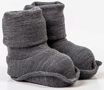 Носочки-пинетки НаследникЪ Выжанова НВ8008 темно-серый 1